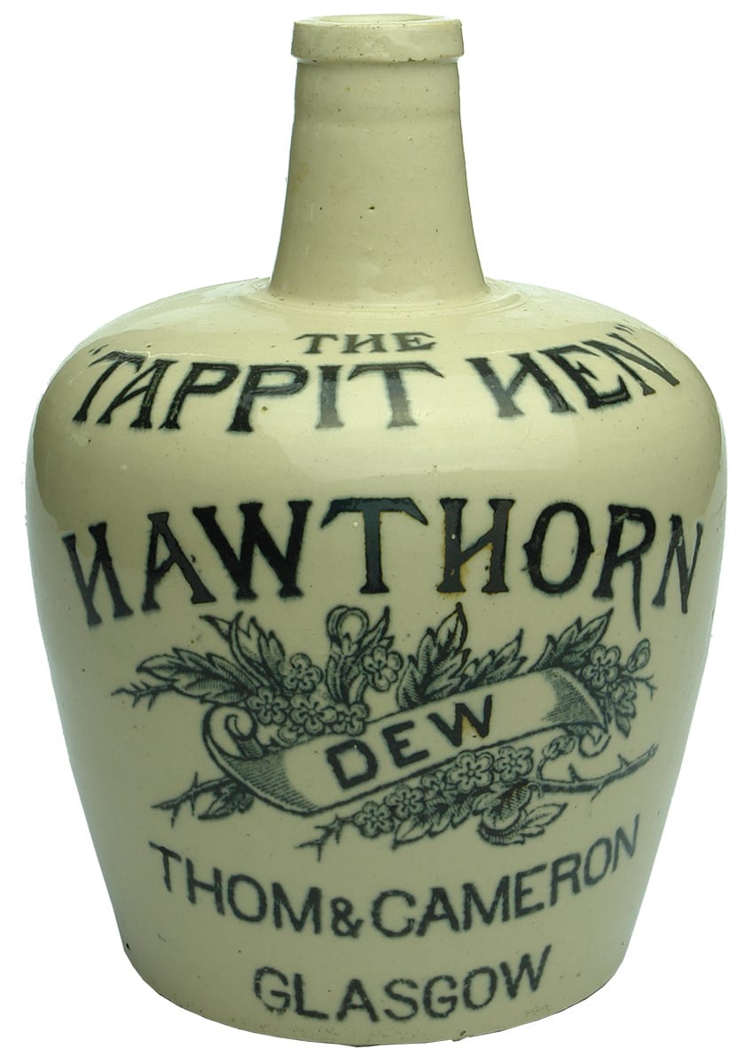 Tappit Hen Hawthorn Dew Thom Cameron Whisky Jug