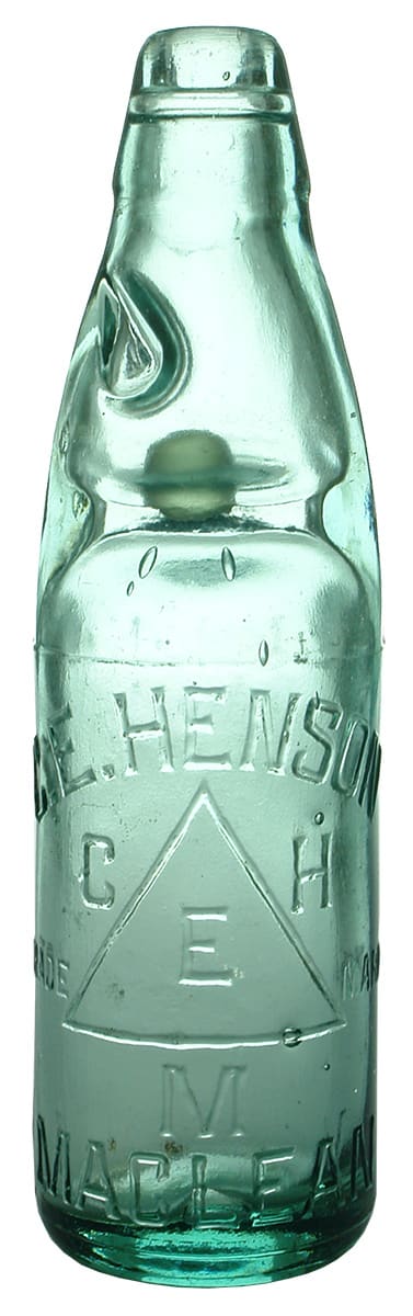 Henson Maclean Triangle Codd Marble Bottle