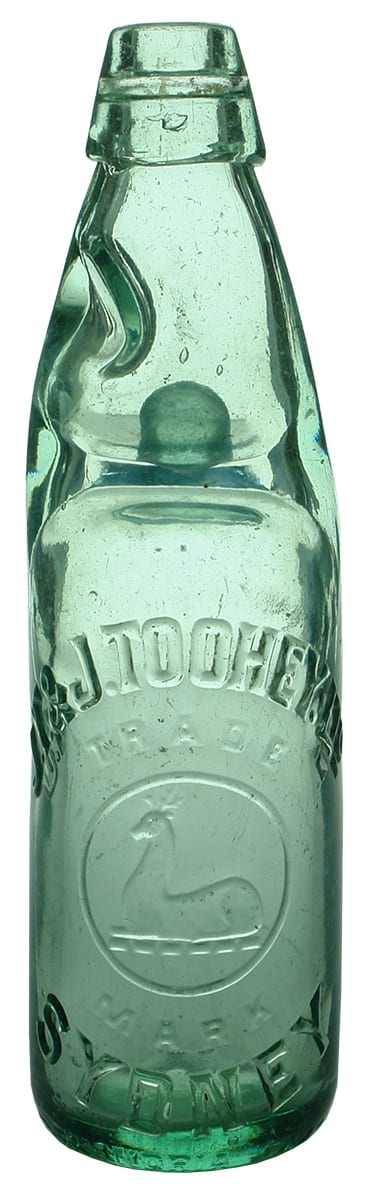 Toohey Sydney Alexandria Glass Bottle Works Codd