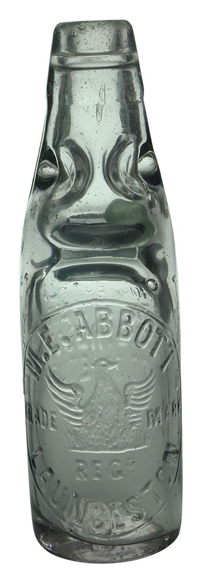 Abbott Phoenix Launceston Antique Codd Marble Bottle