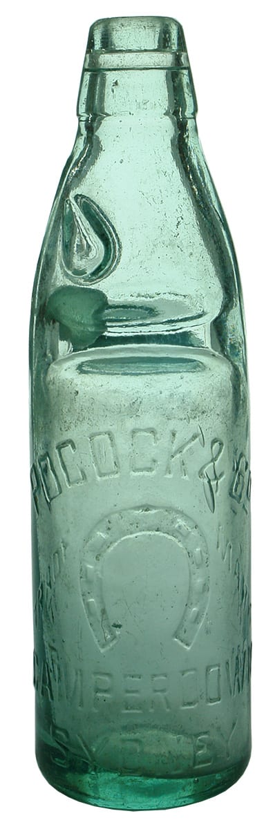 Pocock Horseshoe Camperdown Sydney Codd Bottle