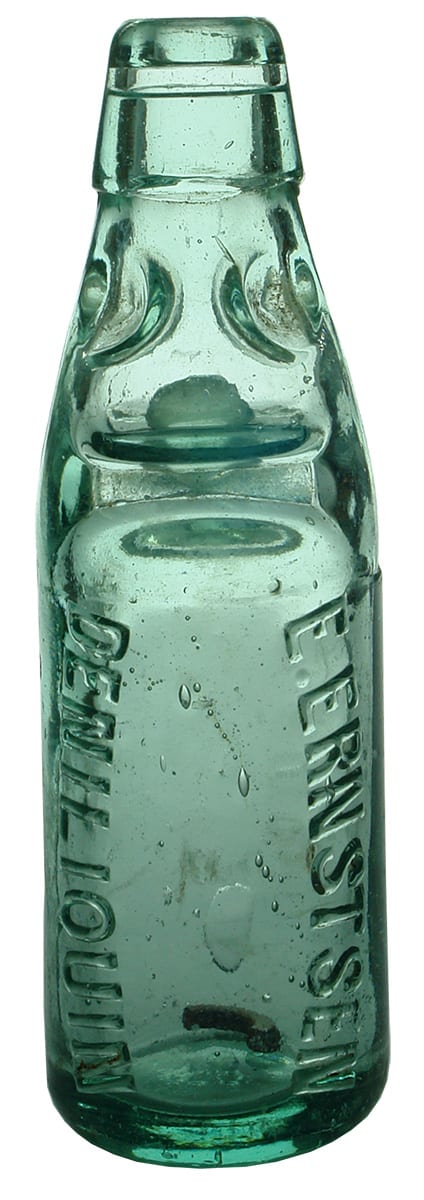 Ernstsen Deniliquin Codd Marble Bottle