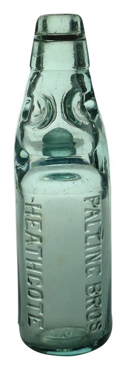 Palling Bros Heathcote Codd Marble Bottle