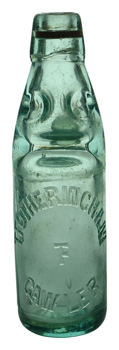 Fotheringham Gawler Antique Codd Bottle