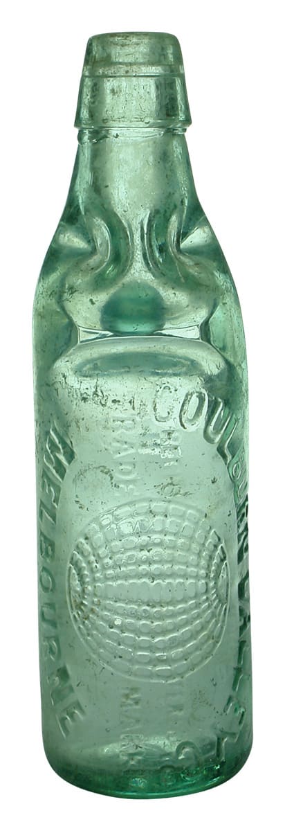 Goulburn Valley Company Melbourne Globe Antique Codd Bottle