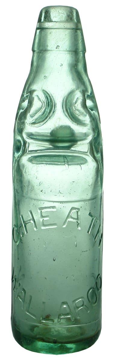 Heath Wallaroo Antique Codd Bottle