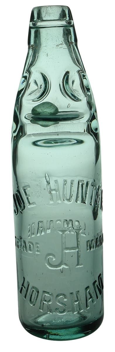 Joe Hunter Horsham Lemonade Codd Bottle