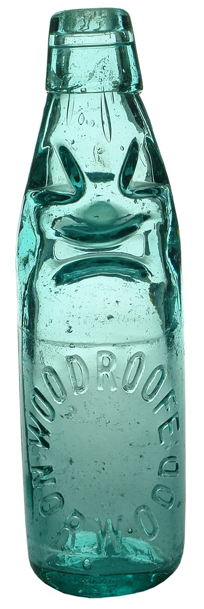 Woodroofe Norwood Antique Codd Marble Bottle