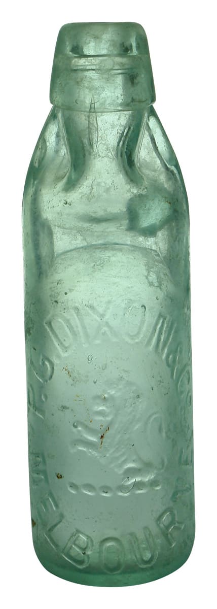 Dixon Melbourne Lion Antique Codd Bottle