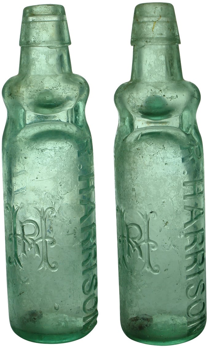 Harrison Fitzroy Bulge Neck Codd Patent Bottles