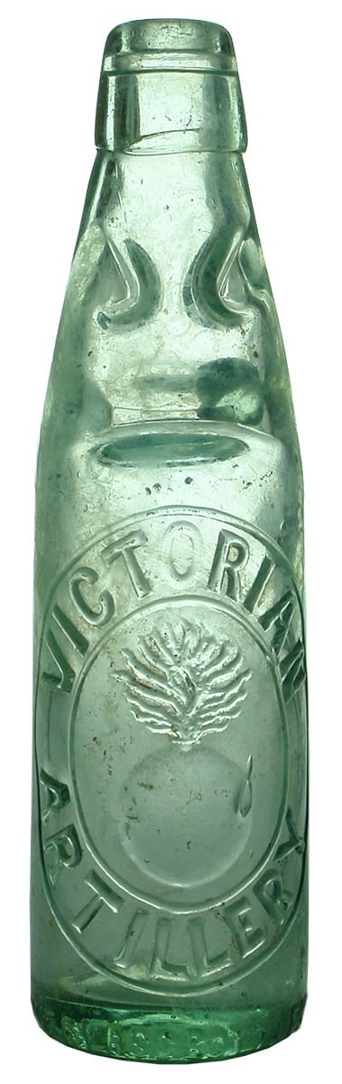 Victorian Artillery Bomb Queenscliff Codd Bottle