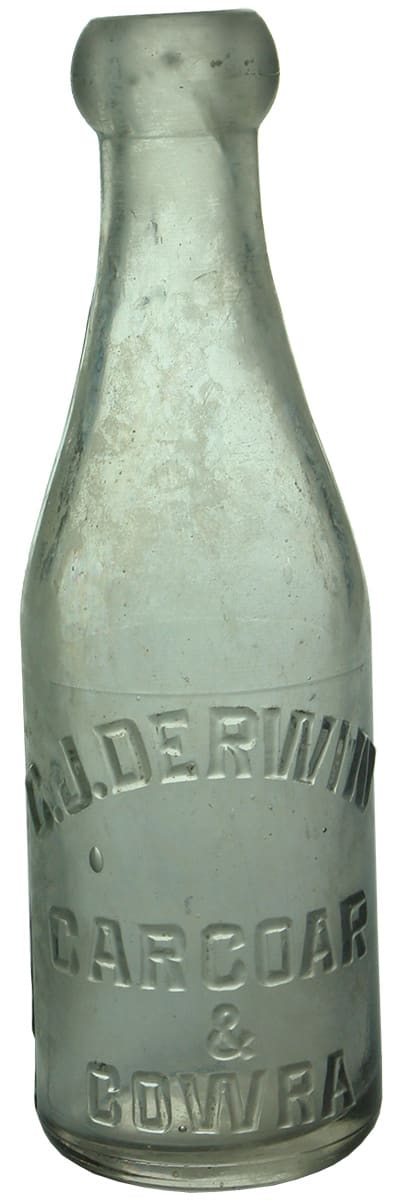 Derwin Carcoar Cowra Blob Top Soda Bottle