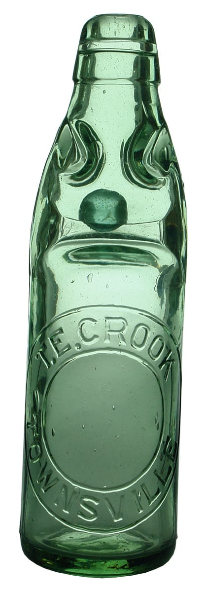 Crook Townsville Codd Aerated Water Bottle