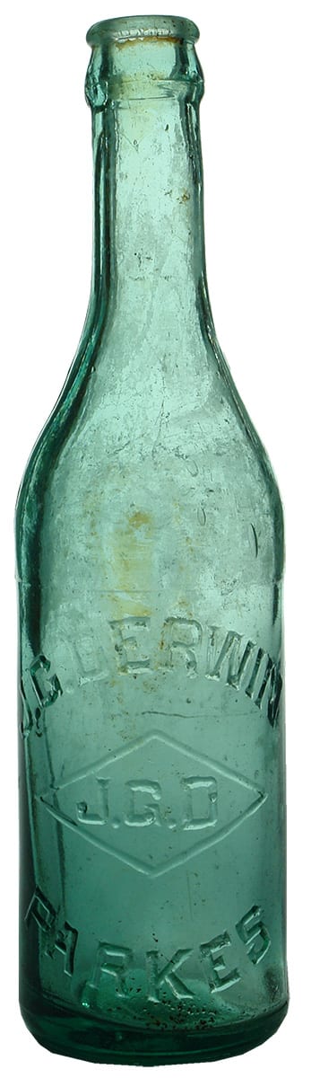 Derwin Parkes Crown Seal Antique Bottle