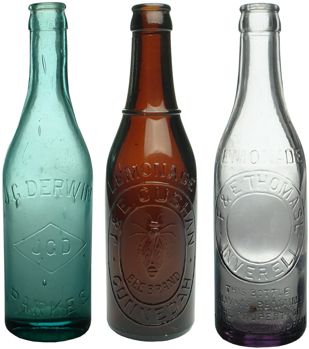 Crown Seal Soft Drink Vintage Bottles