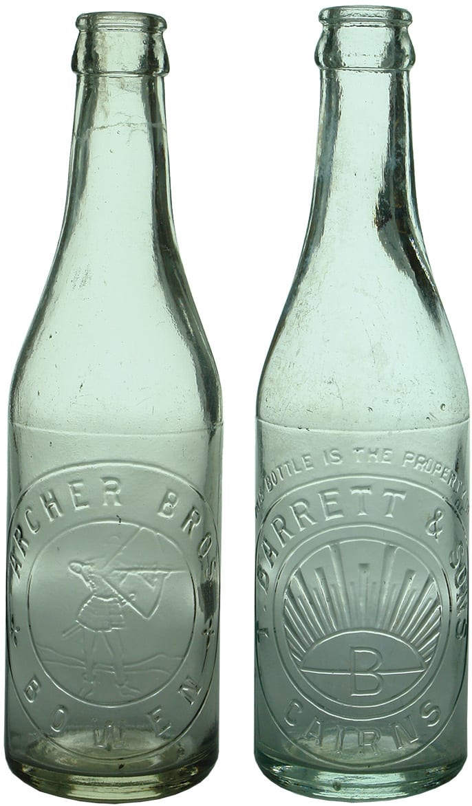 Archer Barrett Bowen Cairns Crown Seal Bottles