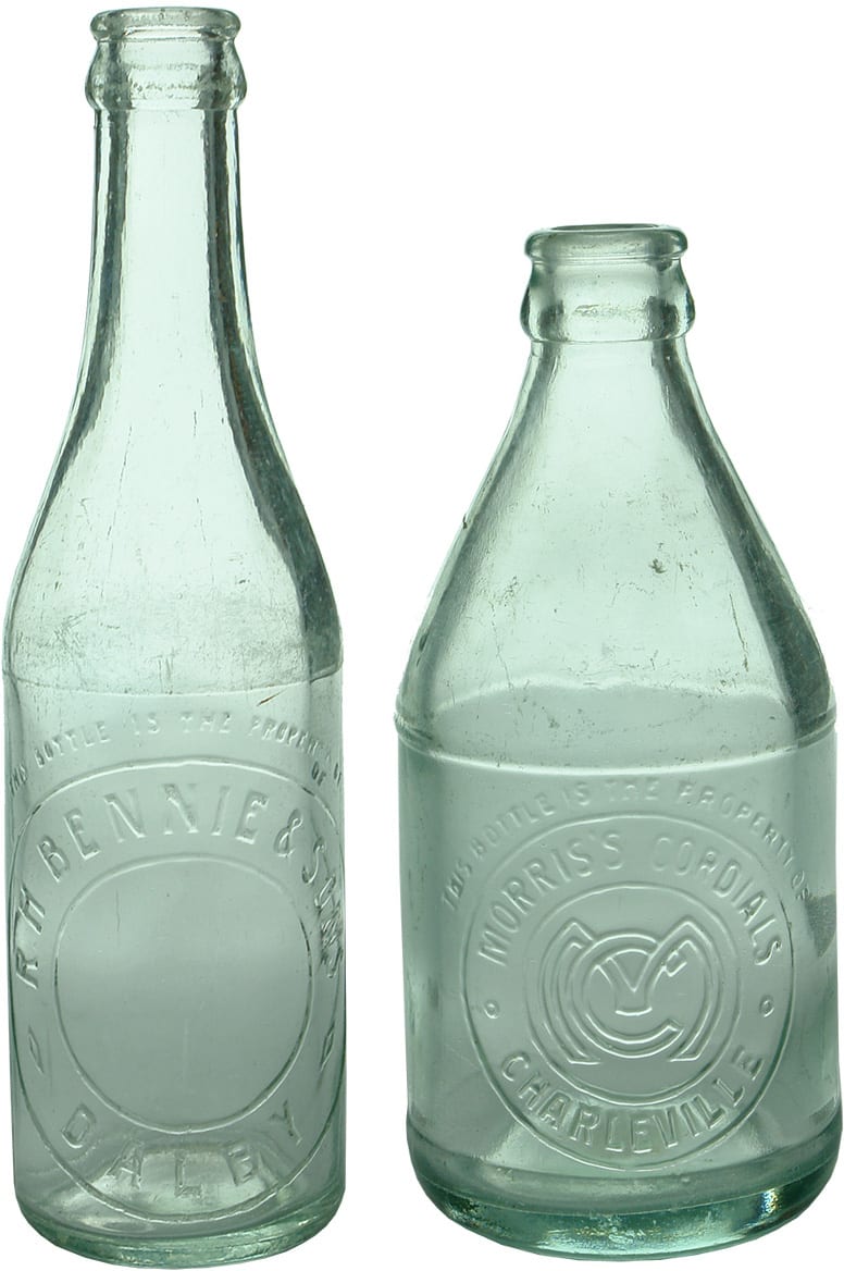 Bennie Morris Crown Seal Soft Drink Bottles