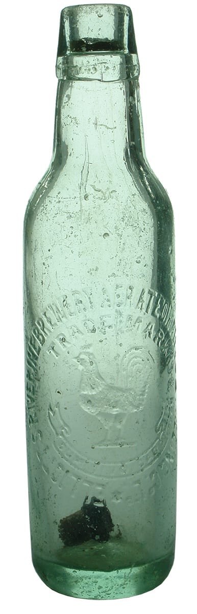 Elliott's Riverine Brewery Antique Lamont Soda Bottle
