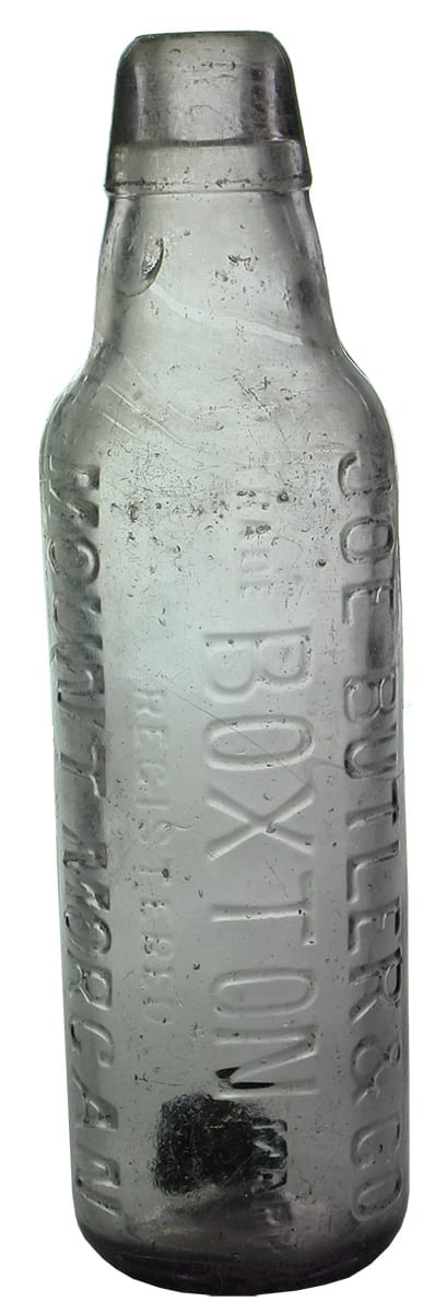 Butler Boxton Mount Morgan Lamont Bottle