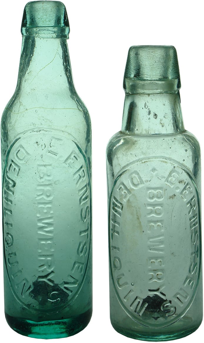 Ernstsen Deniliquin Lamont Antique Bottles
