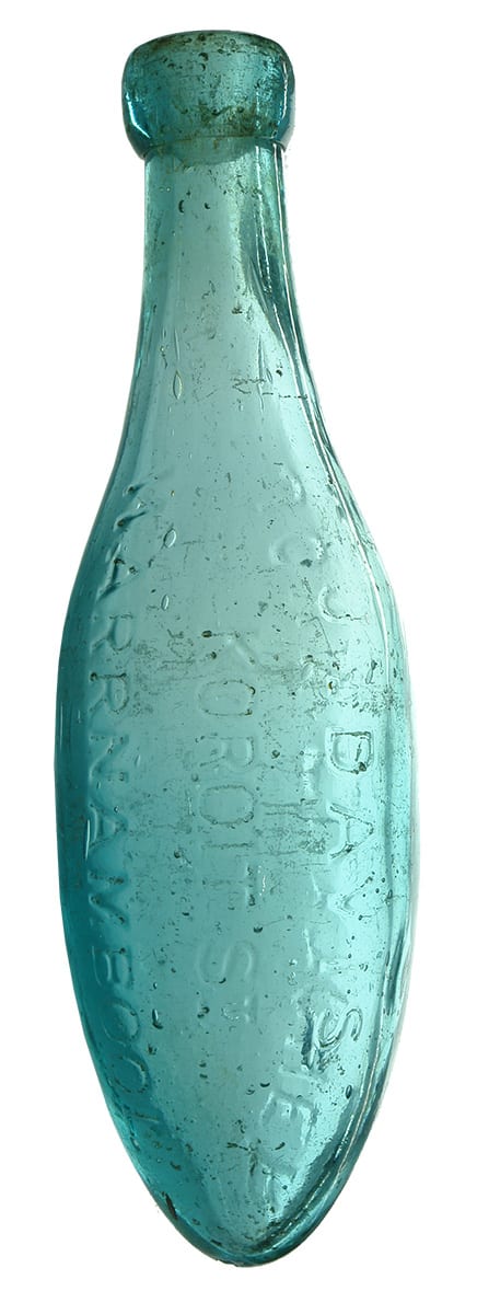 Fletcher late Davis Koroit Street Warrnambool Torpedo Bottle