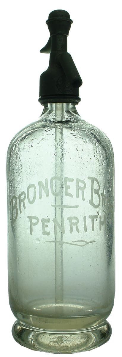 Bronger Bros Penrith Vintage Soda Syphon