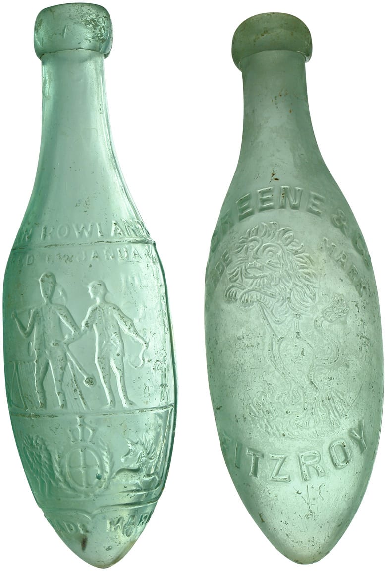Rowlands Greene Antique Torpedo Bottles