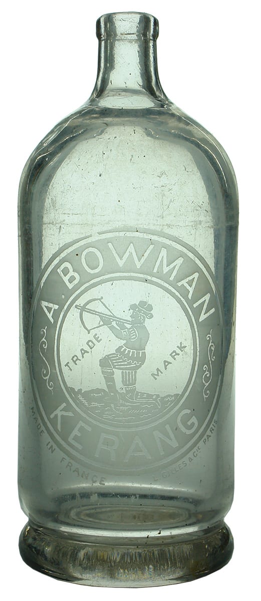 Bowman Kerang Antique Soda Syphon