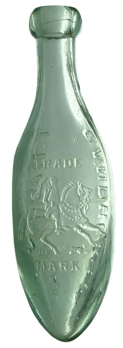 Davies Sandhurst Knight Horse Torpedo Bottle