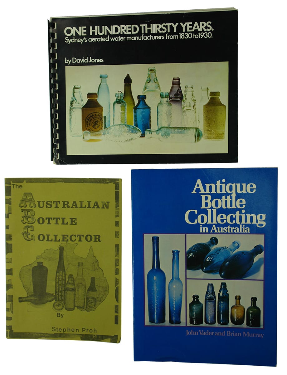 1970s Australian Bottle Collecting Books