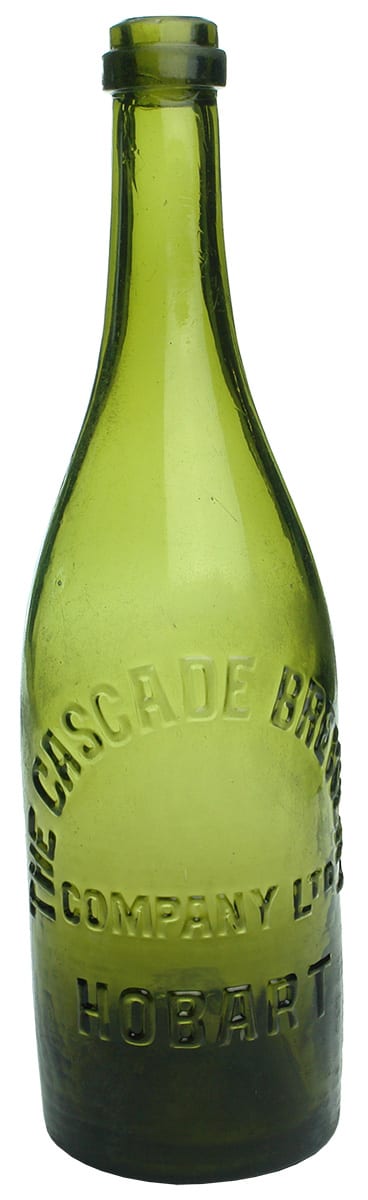 Cascade Brewery Hobart Antique Ring Seal Beer Bottle
