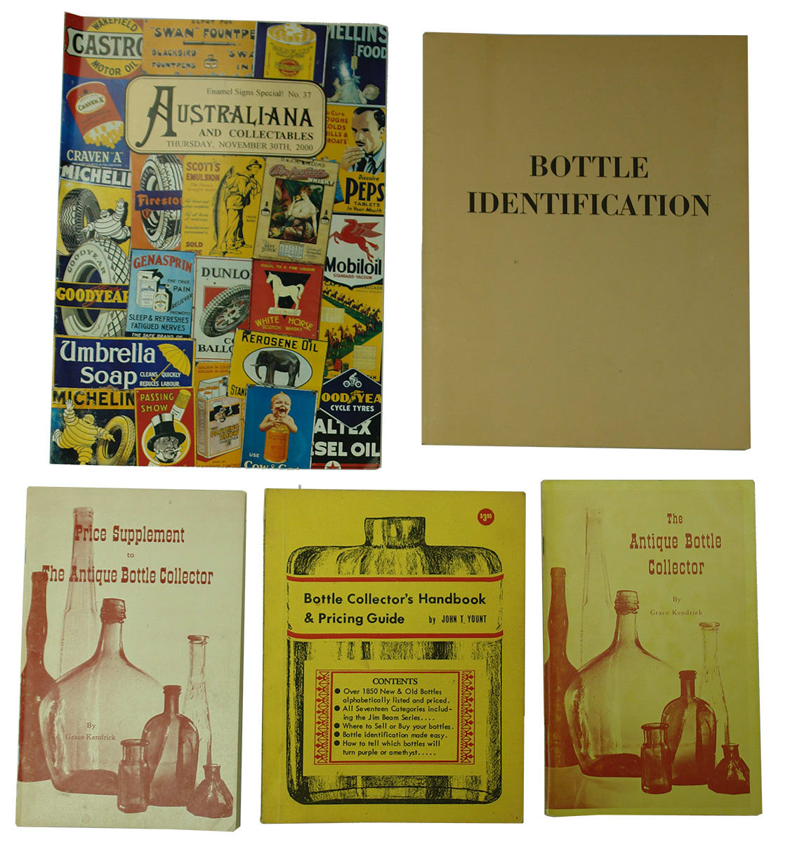 Antique Collecting References Guides Books