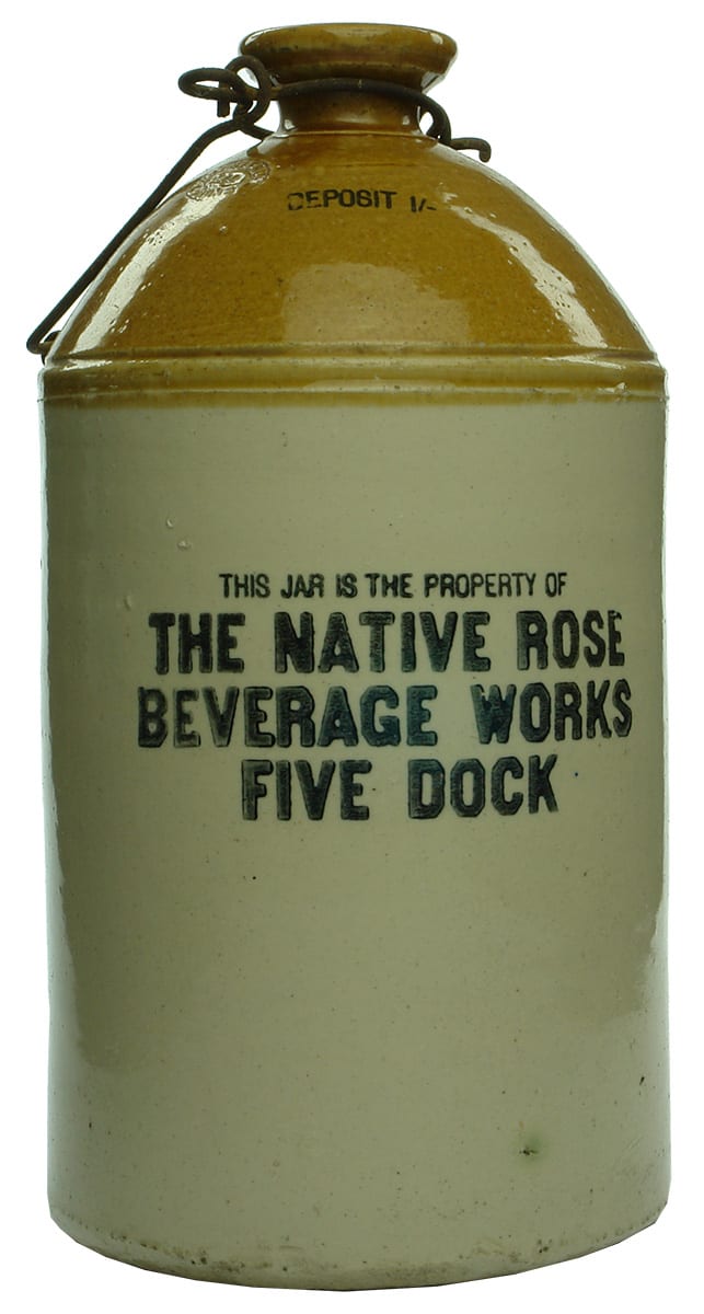 Native Rose Beverage Works Five Dock Demijohn