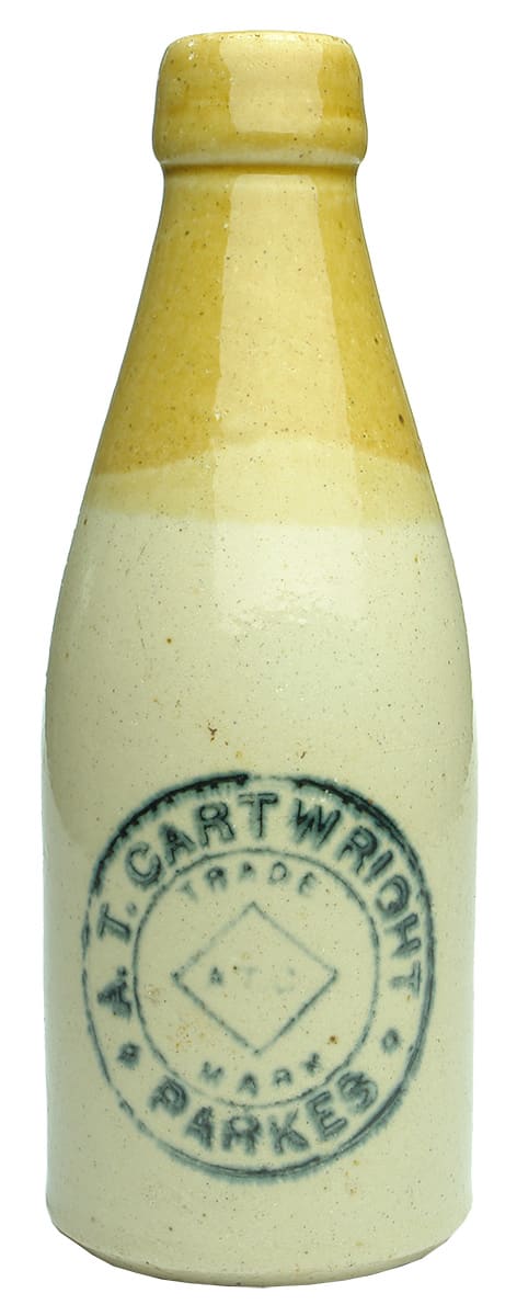 Cartwright Parkes Stoneware Ginger Beer Bottle