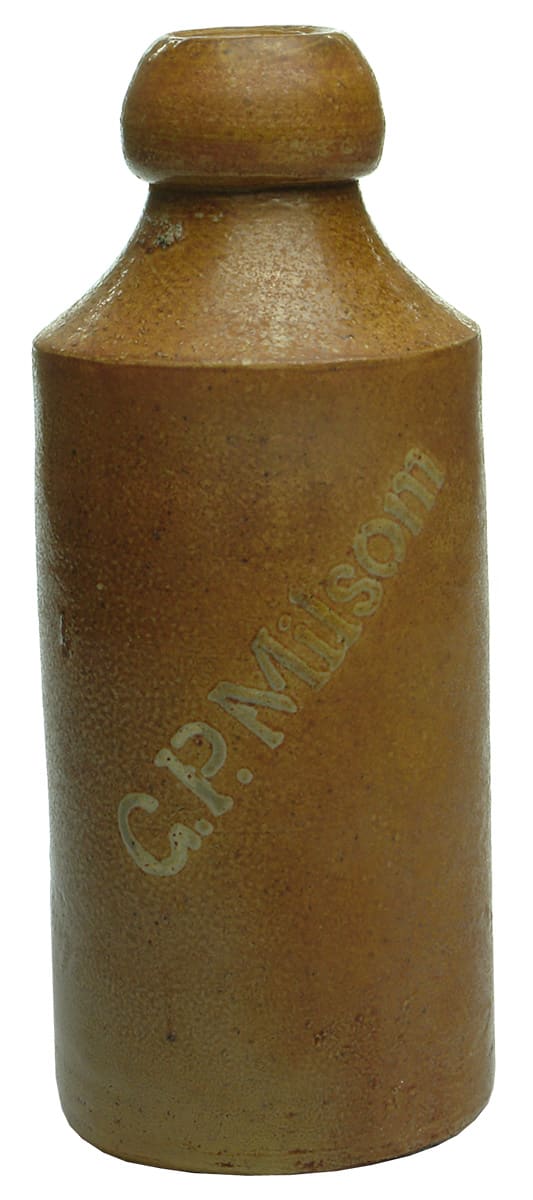 Milsom Stoneware Ginger Beer Bottle