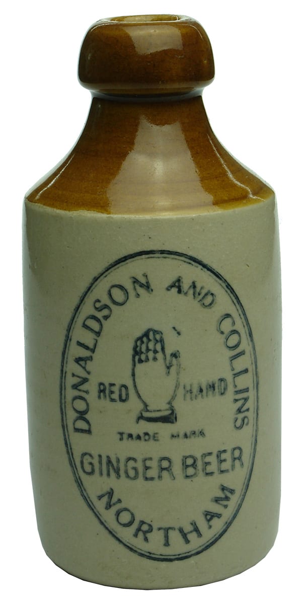 Donaldson Collins Red Hand Ginger Beer Northam Bottle