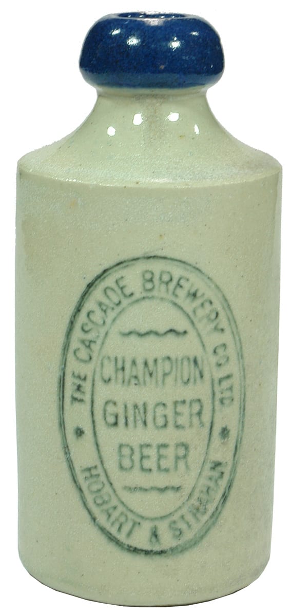 Cascade Brewery Champion Ginger Beer Hobart Strahan Bottle