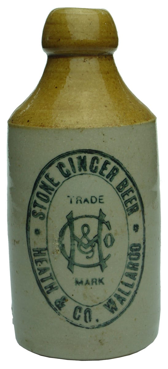 Heath Wallaroo Stone Ginger Beer Bottle