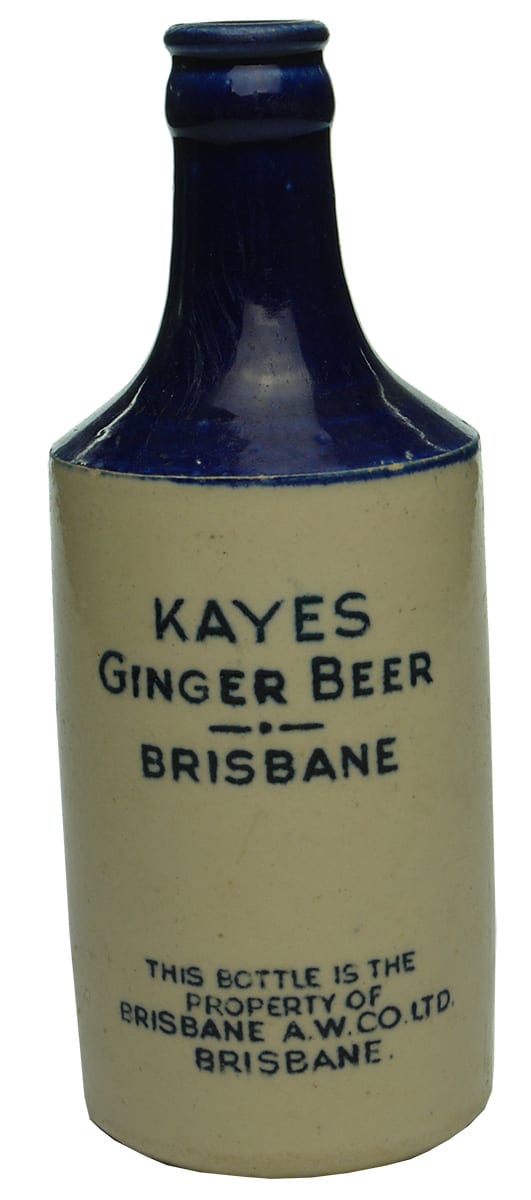 Kayes Ginger Beer Brisbane Govancroft Bottle
