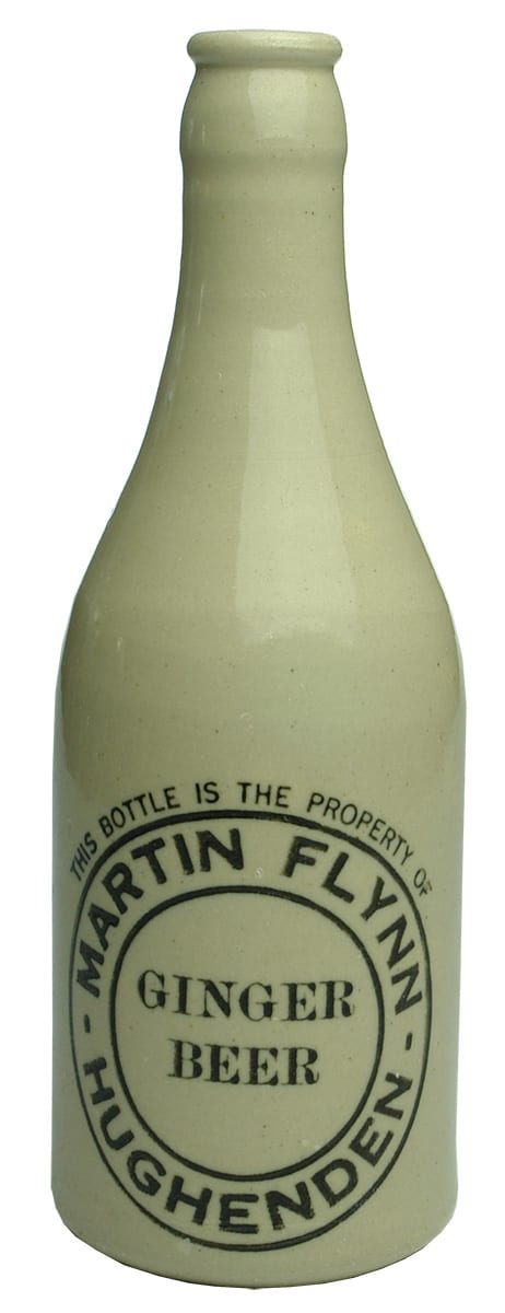 Martin Flyn Ginger Beer Hughenden Stone Bottle