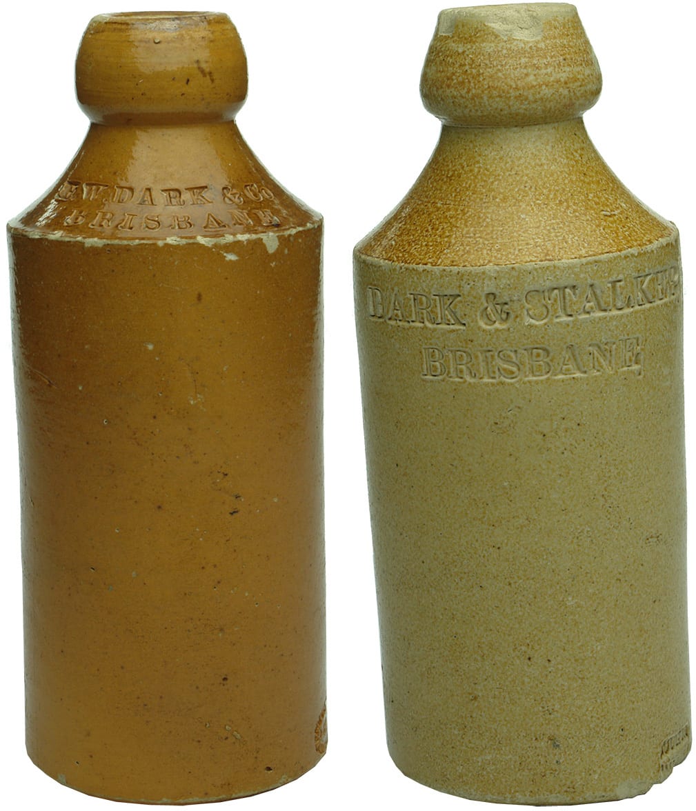 Dark Stalker Brisbane Antique Ginger Beers Bottles