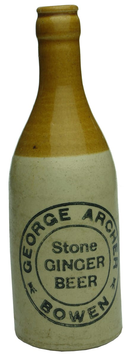 George Archer Stone Ginger Beer Bowen Bottle
