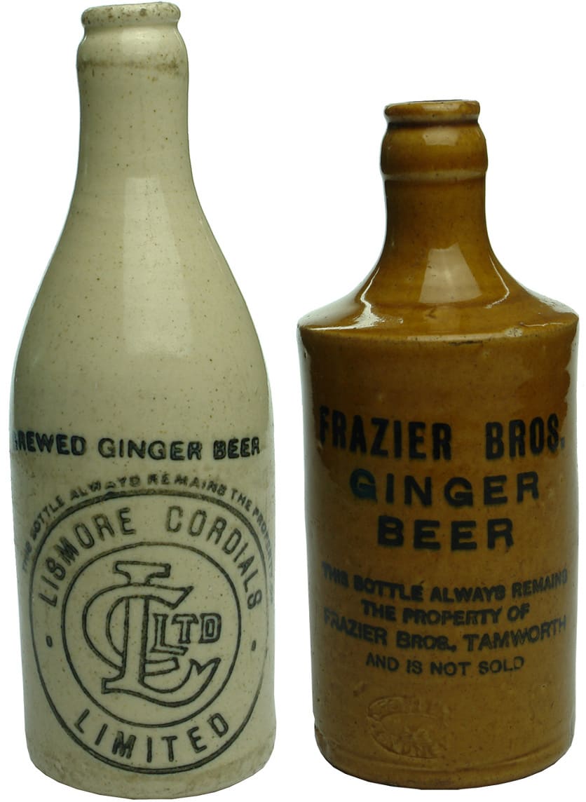 Lismore Tamworth Stoneware Crown Seal Ginger Beers