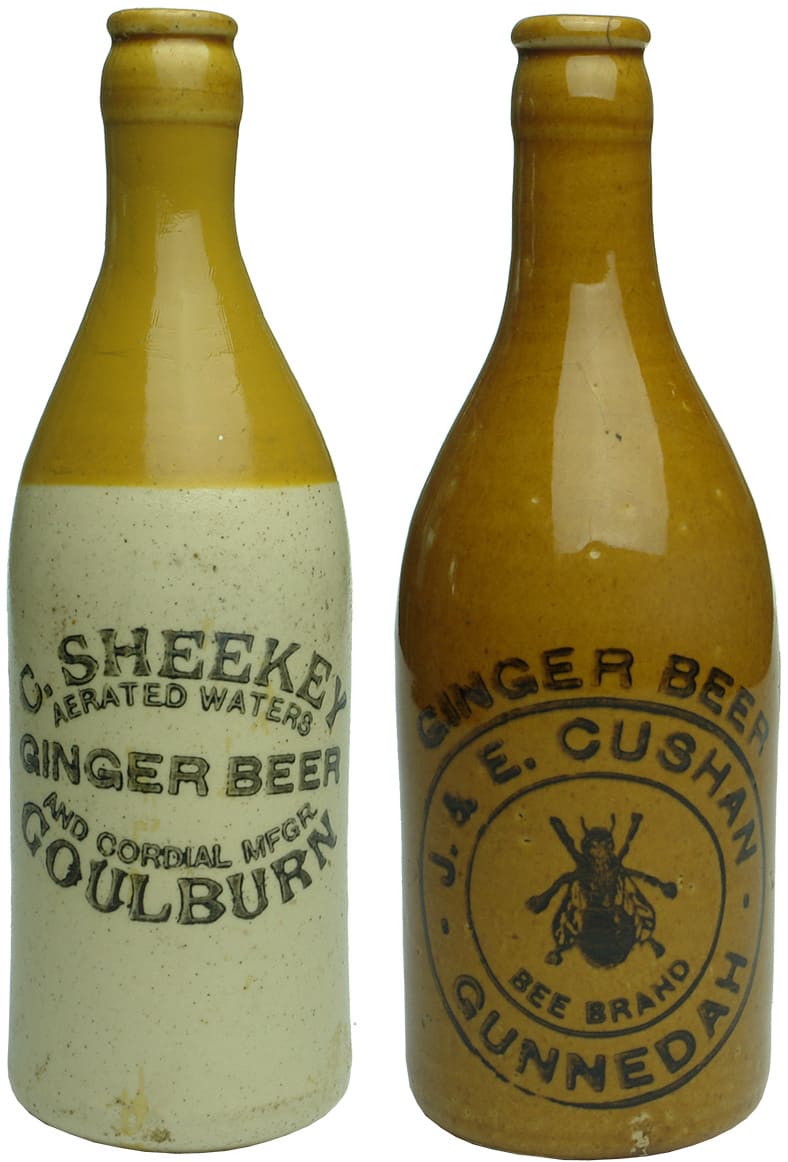 Sheekey Cushan Stoneware Crown Seal Ginger Beers