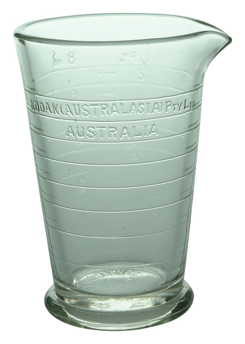 Kodak Australasia Photographic Use Glass Jug