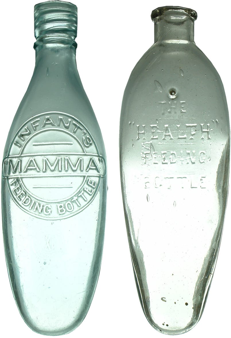 Antique Baby Feeders Bottles