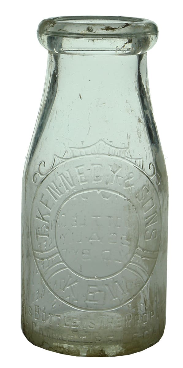 Kennedy Kew Vintage Milk Bottle