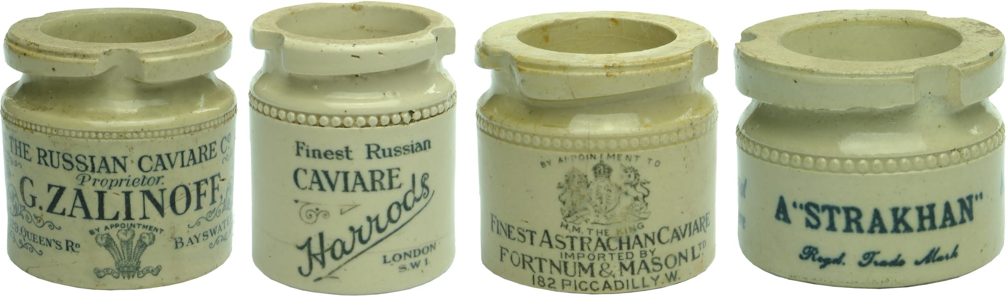 Caviare Stoneware Jars