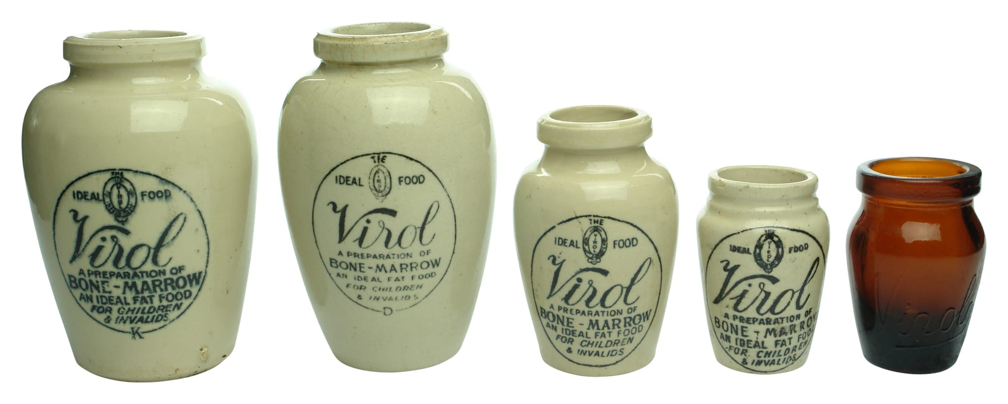 Virol Bone Marrow Stone Jars