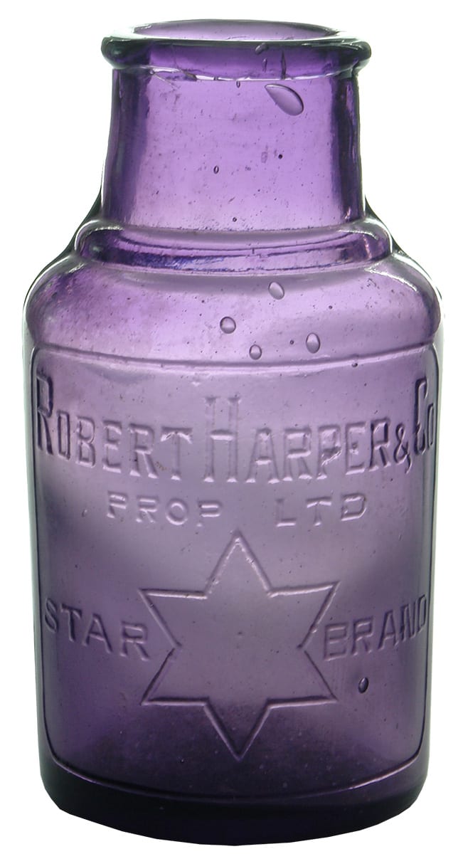 Robert Harper Star Amethyst Jam Jar